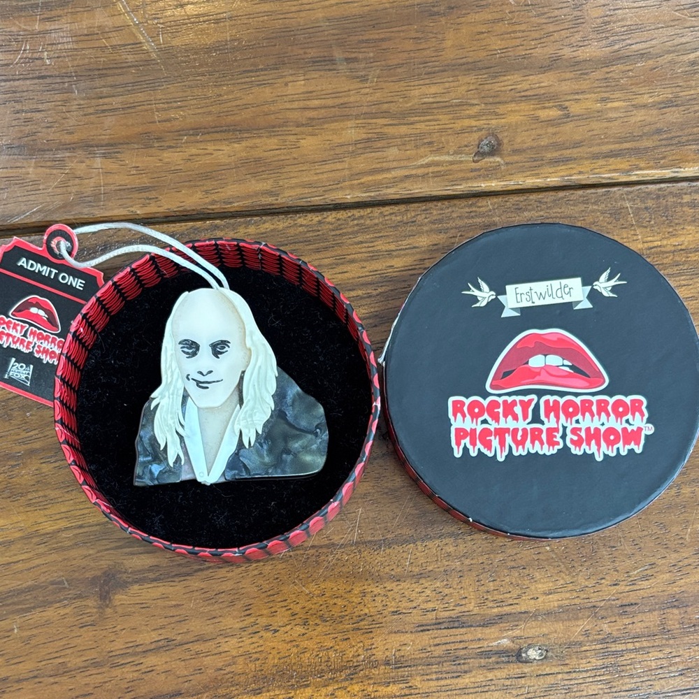 Rocky Horror Picture Show Riff Raff Brooch by Erstwilder -